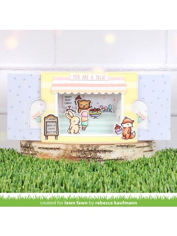 Lawn Fawn - Ta-da! diorama! shop add-on - Stand Alone Stanzen