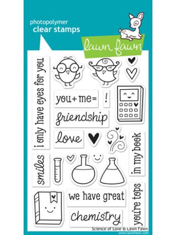 clear stamps lawn fawn science of love für scrapbooking & cardmaking