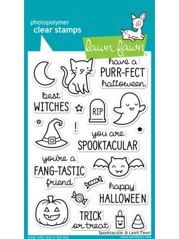 lawn fawn clear stamps spooktacular