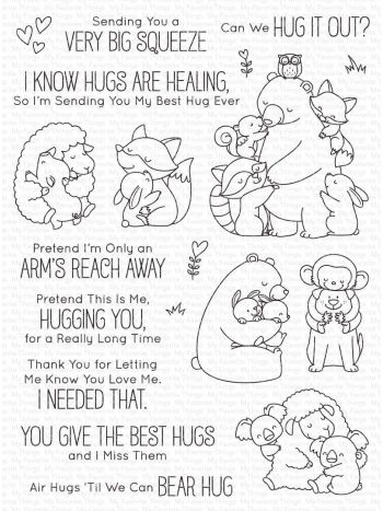 My Favorite Things - Hug It Out - Clear Stamps 6x8