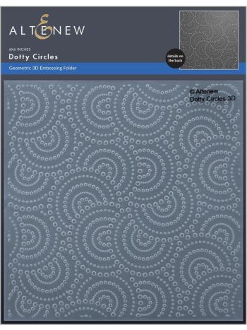 Altenew - 3D Embossing Folder - Dotty Circles