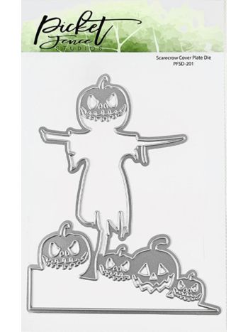 Picket Fence Studios - Scarecrow - 4x6 Inch Cover Plate Dies