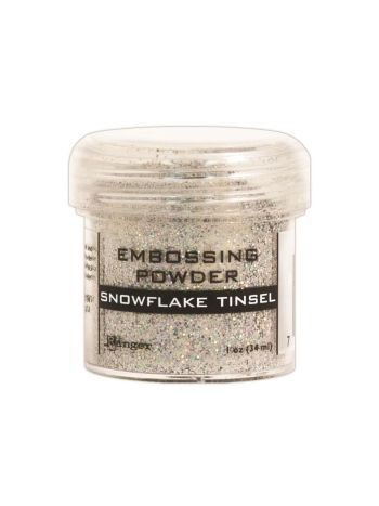 Ranger - Embossing Powder 1oz (16gr) - Snowflake Tinsel