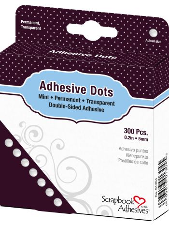 Scrapbook Adhesives Adhesive Dots Mini (300pcs)