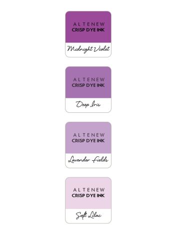 Altenew - Mini Ink Pad - Shades Of Purple