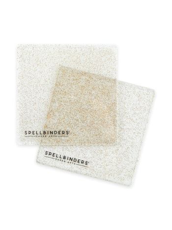 Spellbinders - Glitter 6x6 Inch Cutting Platinum Plates