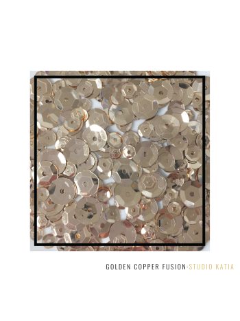Studio Katia - Sequin Fusion - Golden Copper