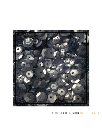 Studio Katia - Sequin Fusion - Blue Slate