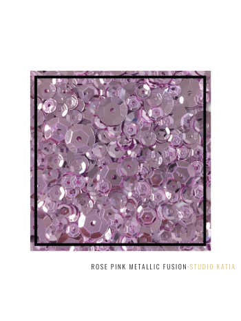 Studio Katia - Sequin Fusion - Rose Pink