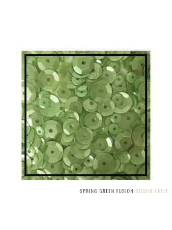 Studio Katia - Sequin Fusion - Spring Green