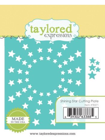 Taylored Expressions Die - Shining Star Cutting Plate 1/4