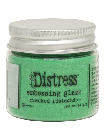 Tim Holtz - Ranger - Distress Embossing Glaze - Cracked Pistachio