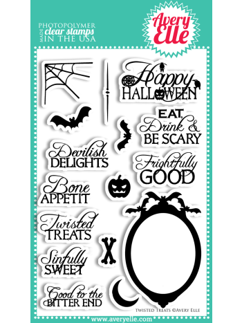Avery Elle - Twisted Treats - Clearstamps