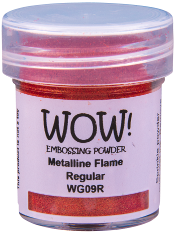 WOW! Embossing Powder - Metalline Flame 15ml