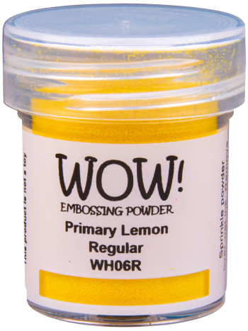 WOW! Embossing Powder - Primary Lemon 15ml