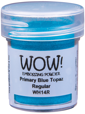 WOW! Embossing Powder - Primary Blue Topaz 15ml