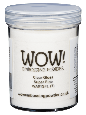 WOW! Embossing Powder - Clear Gloss Super Fine 160ml