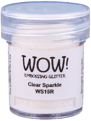 WOW! Embossing Powder - Clear Sparkle 15ml | bastel-traum.ch