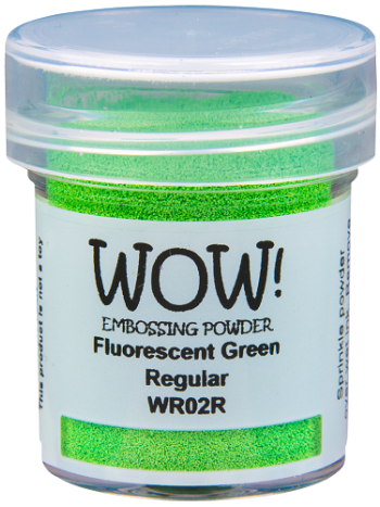WOW! Embossing Powder - Fluorescent Green 15ml