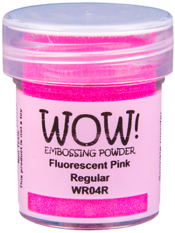 WOW! Embossing Powder - Fluorescent Pink 15ml