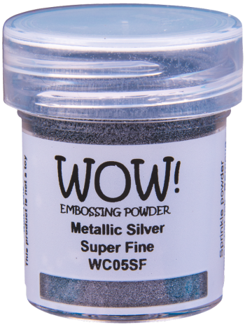 WOW! Embossing Powder - Metallic Silver 15ml