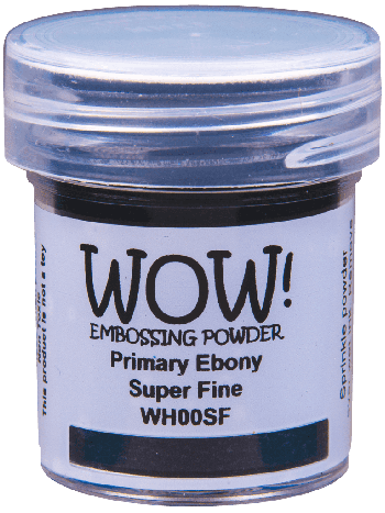 WOW! Embossing Powder - Primary Ebony