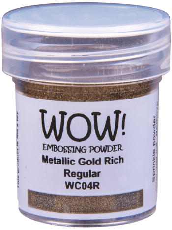 WOW! Embossing Powder - Metallic Gold Rich Regular