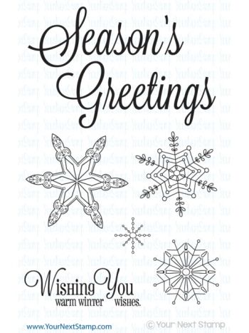 Your Next Stamp Stempelset 4x6 - Winter Wishes