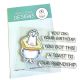 Gerda Steiner Designs - A toast to you - Clear Stamps 3x4
