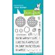 Lawn Fawn - A waffle lot - clear stamp set 3x4