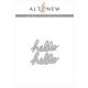 Altenew - Handwritten Hello - Stanze