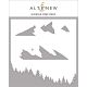 Altenew - Stencil Schablone 15x15cm - Mountain Scene