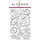 Altenew - Stempelset 4x6 - Peony Scrolls