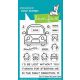 Lawn Fawn - car critters - Clear Stamp 3x4
