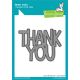 Lawn Fawn - Giant Thank You - Stand Alone Stanze