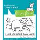 Lawn Fawn - I Like Naps - Clear Stamps 2x3