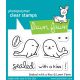 Lawn Fawn - Sealed With A Kiss - Clear Stamps 2x3
