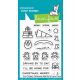 Lawn Fawn - car critters christmas add-on - Clear Stamp 3x4