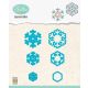 Nellies Choice - Layered Snowflakes 02 - Stand alone Stanze