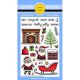 Sunny Studio - Santa Claus Lane - Clear Stamps 4x6